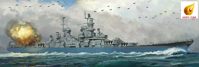 very-fire-vf350912-uss-wisconsin-bb-64-schlachtschiff-1-350 image 1