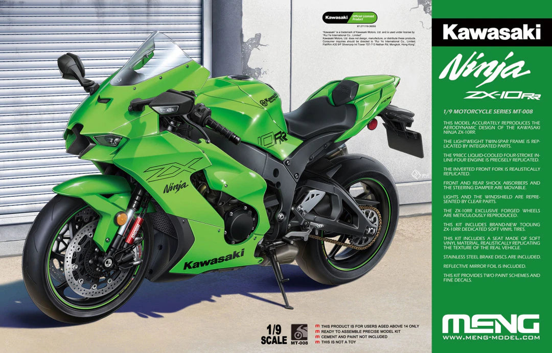 meng-mt-008-kawasaki-ninja-zx-10rr-motorrad-bausatz-1-9 image 1