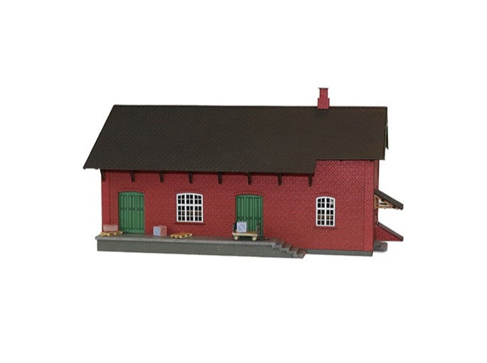 hobbytrade-ved-banen-ht-87245-modellhaus-dsb-packhaus-rote-steine image 1
