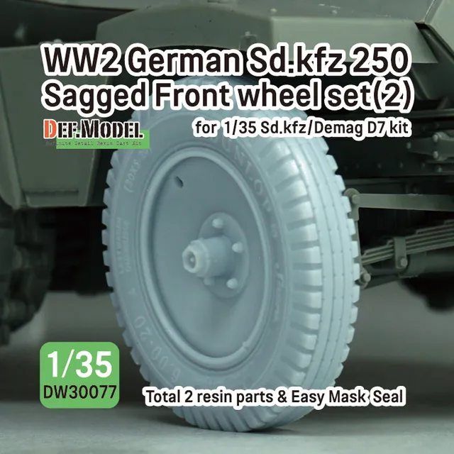 def-model-dw30077-sd-kfz-250-vorderr-der-set-1-35-resin-2-stk image 1