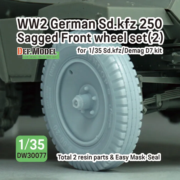 def-model-dw30077-sd-kfz-250-vorderr-der-set-1-35-resin-2-stk image 1