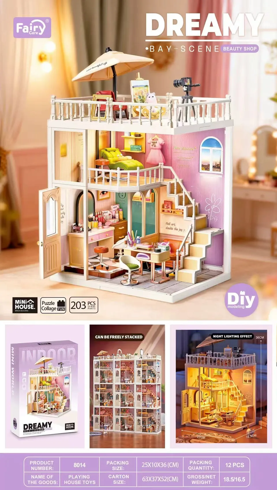 fairy-care-dreamy-bay-beauty-shop-miniaturhaus-203-tlg image 1