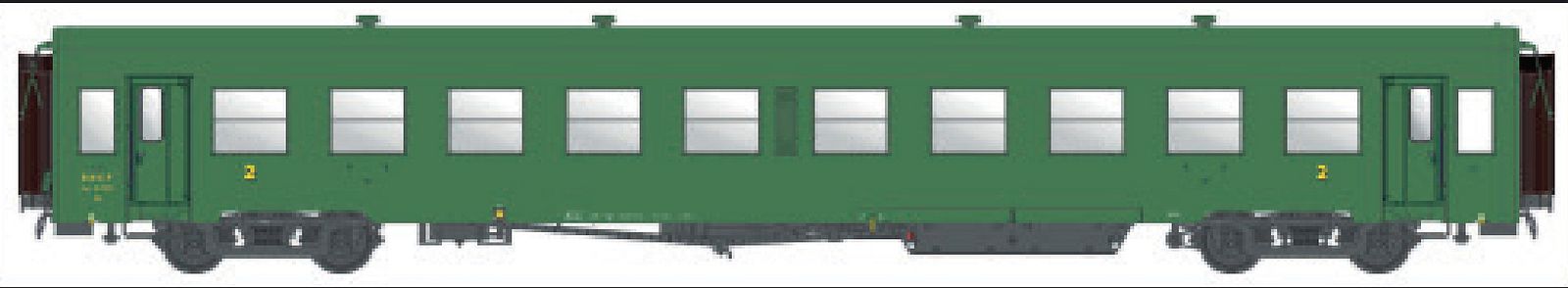 hobbytrain-personenwagen-usibmyfi-u60-2-kl-sncf-ep-iiid image 1