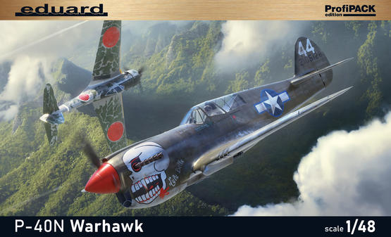 eduard-82242-p-40n-warhawk-profipack-flugzeugmodell-1-48-usaaf image 1