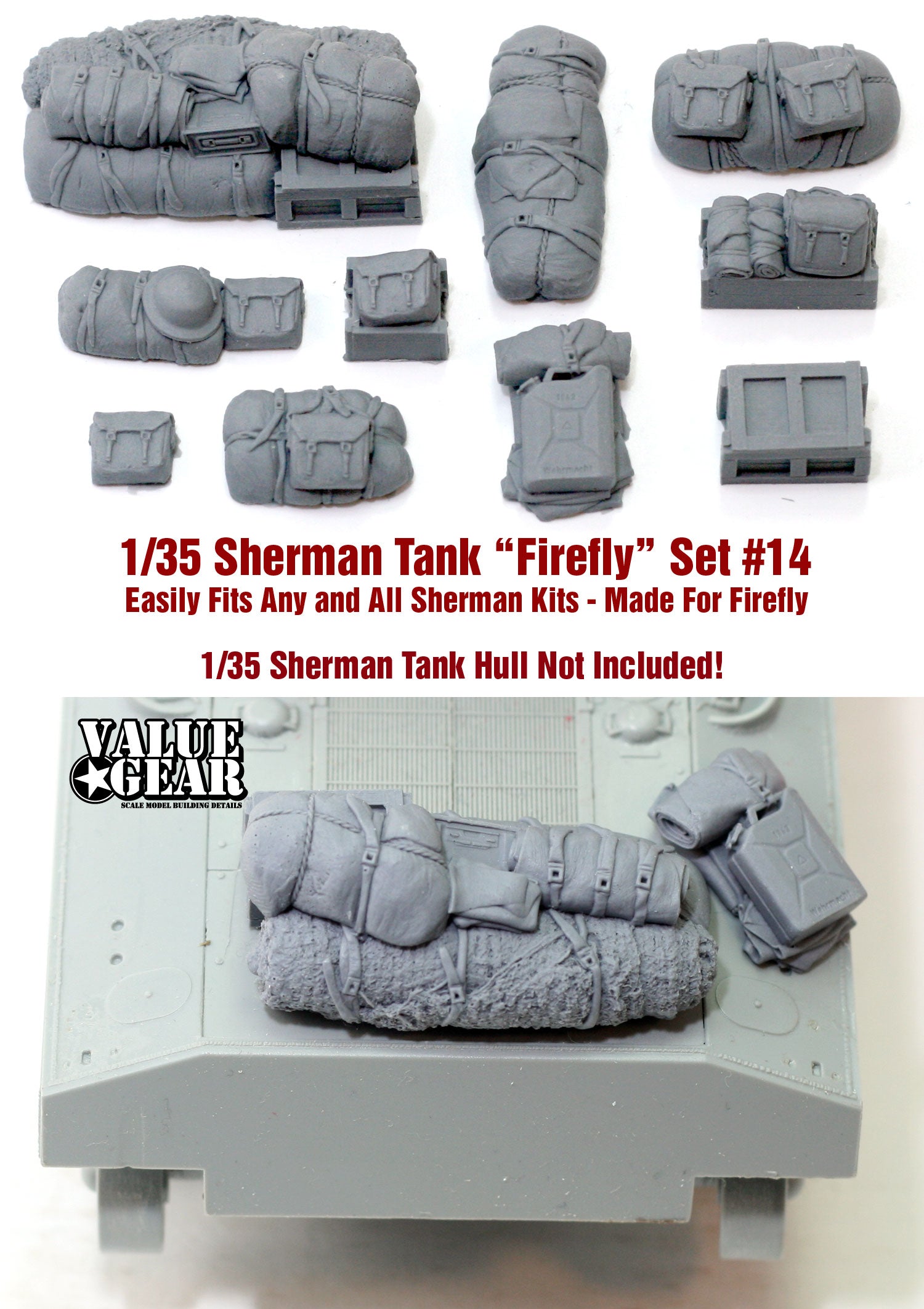 value-gear-sh014-sherman-engine-deck-stowage-set-zur-stteile-1-35-11-teile image 1