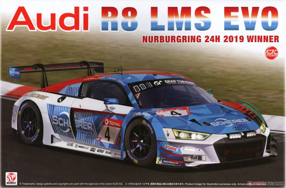 nunu-24026-audi-r8-lms-evo-automodell-1-24-n-rburgring image 1