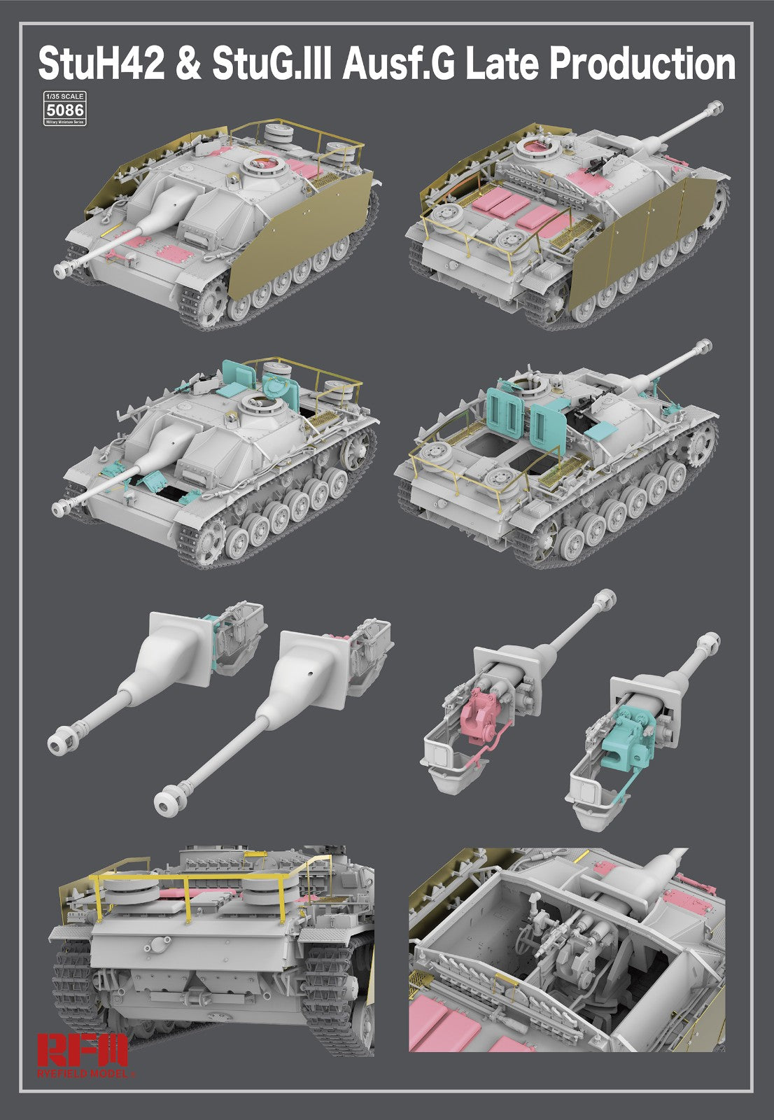 rye-field-model-5086-stuh42-stug-iii-bausatz-1-35-panzer image 3