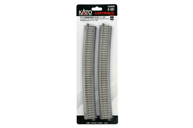 hobbytrain-gleise-gleis-gebogen-r160-11-25-beton-4-stk image 1