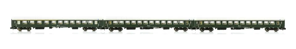 hobbytrain-uic-x-bb-personenwagen-3er-set-ep-vi-gr-n image 1
