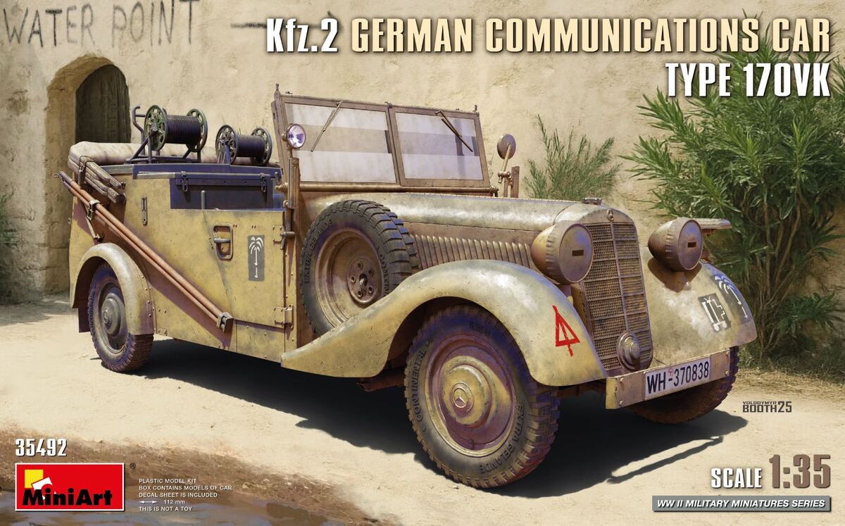 miniart-35492-kfz-2-nachrichtenwagen-170vk-1-35-bausatz image 1