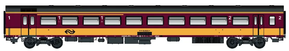 hobbytrain-personenwagen-icr-a4b6-ns-ep-vi-benelux-spur-n image 1