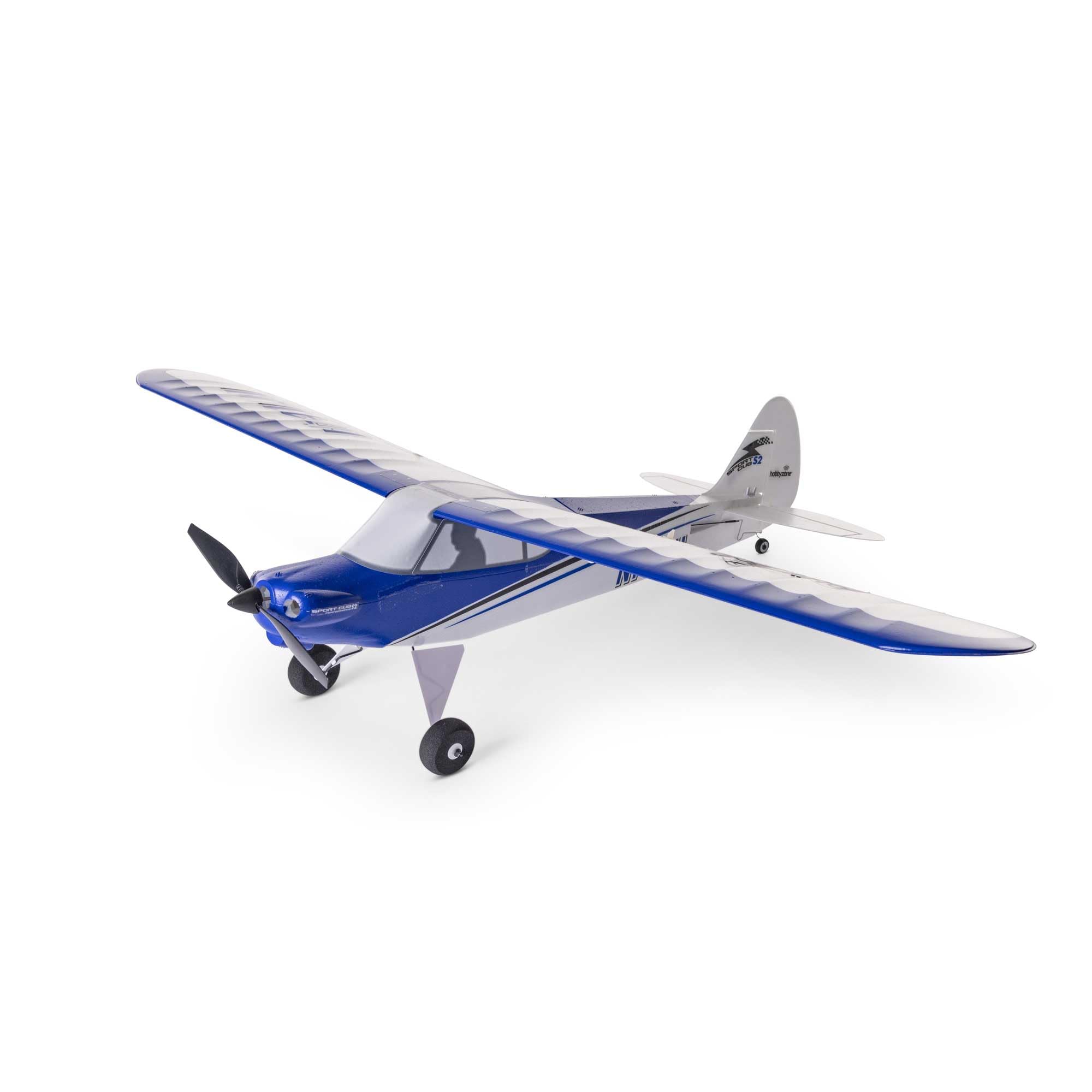 hobbyzone-sport-cub-s-2-rc-flugzeug-rtf-wei-blau-mit-safe image 1