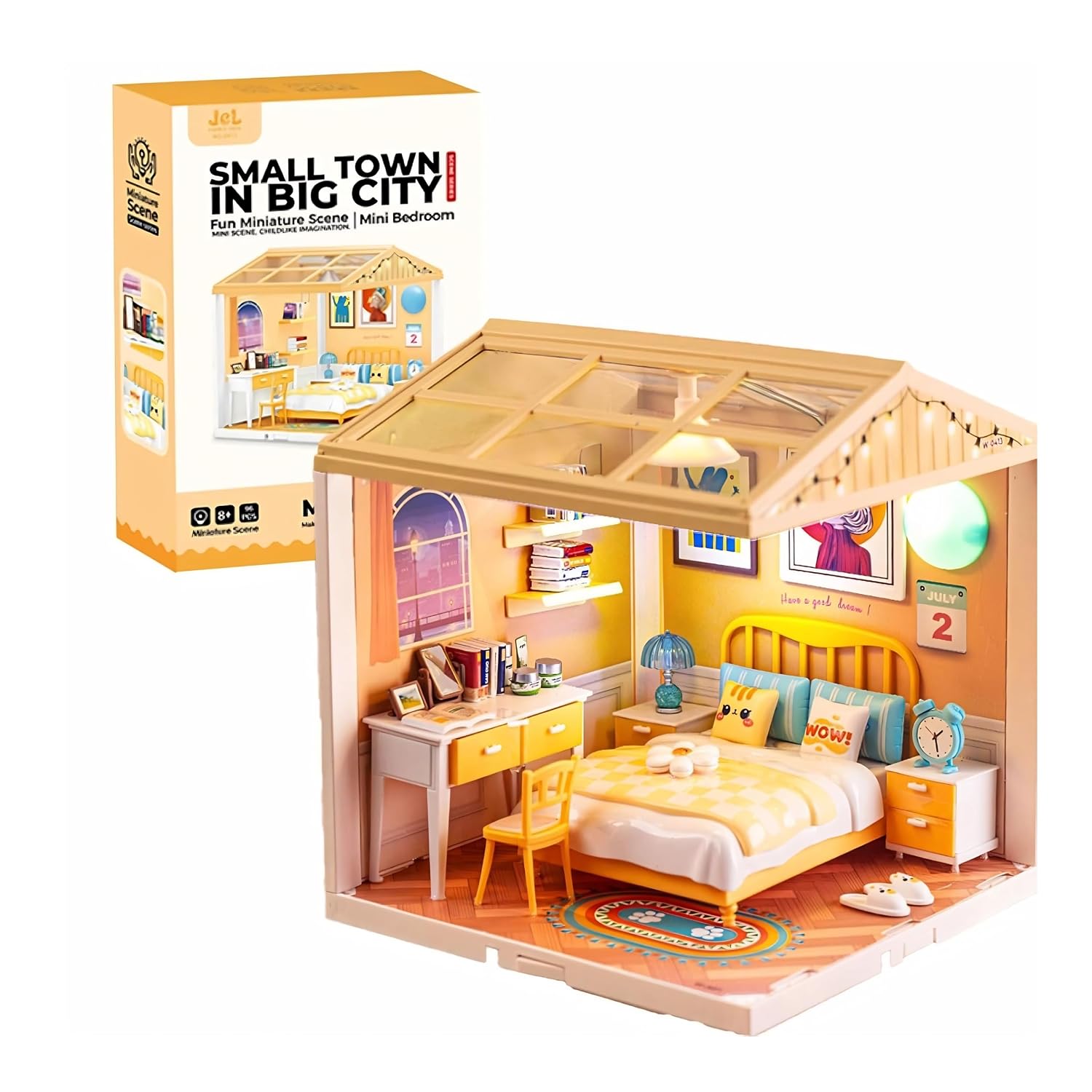 jiaerle-toys-mini-world-jel-0413-mini-bedroom-miniaturhaus image 2