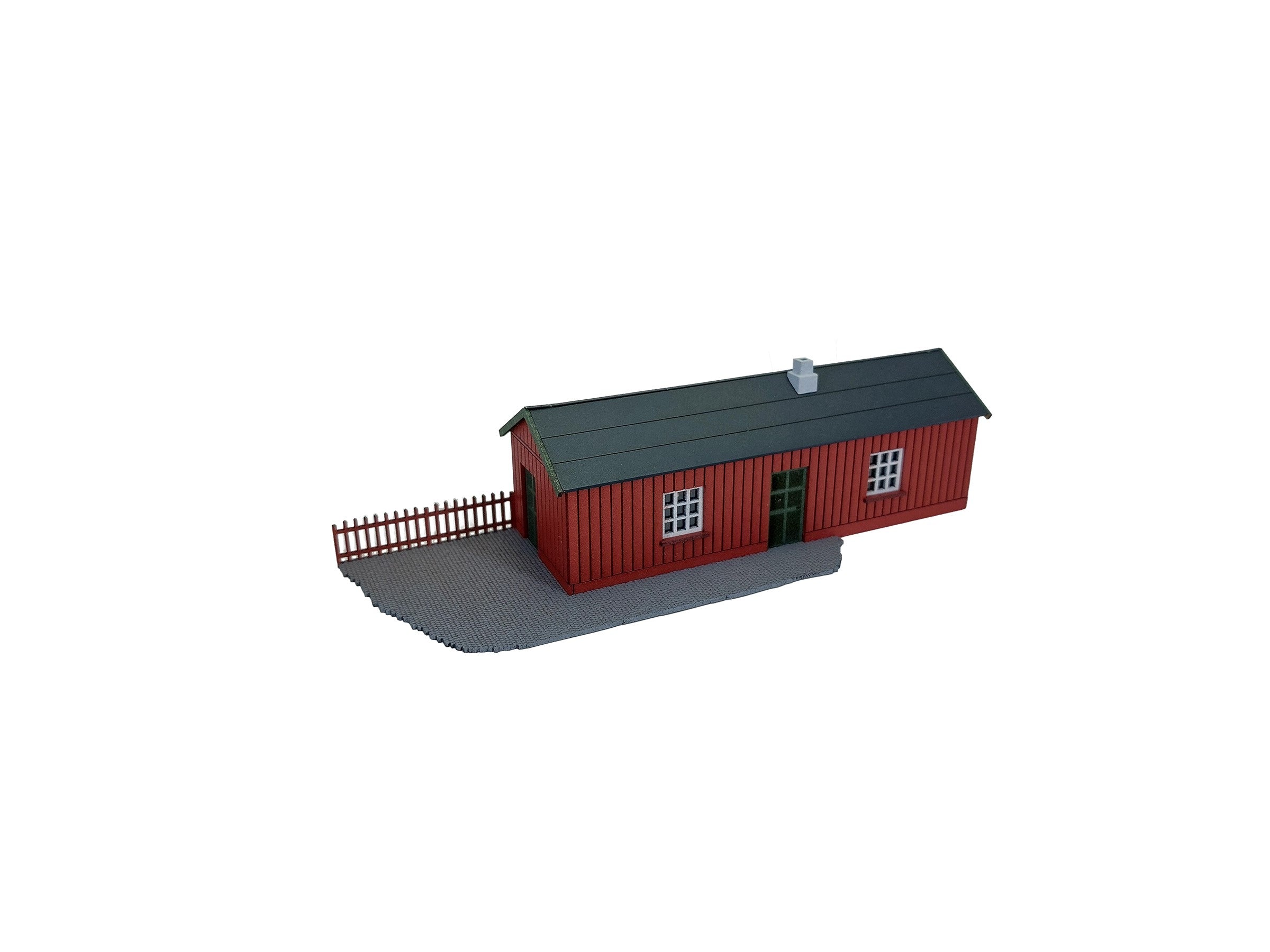 hobbytrade-ud-p-landet-hy-87273-koloniehaus-modellhaus-h0-rot image 1