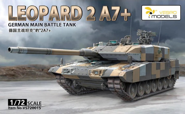 vespid-720015-leopard-2-a7-panzer-bausatz-1-72-modern image 1