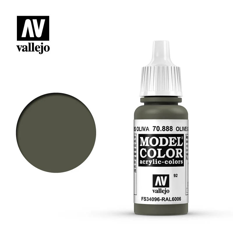 vallejo-70-888-olive-grey-model-color-17ml-acrylfarbe image 1