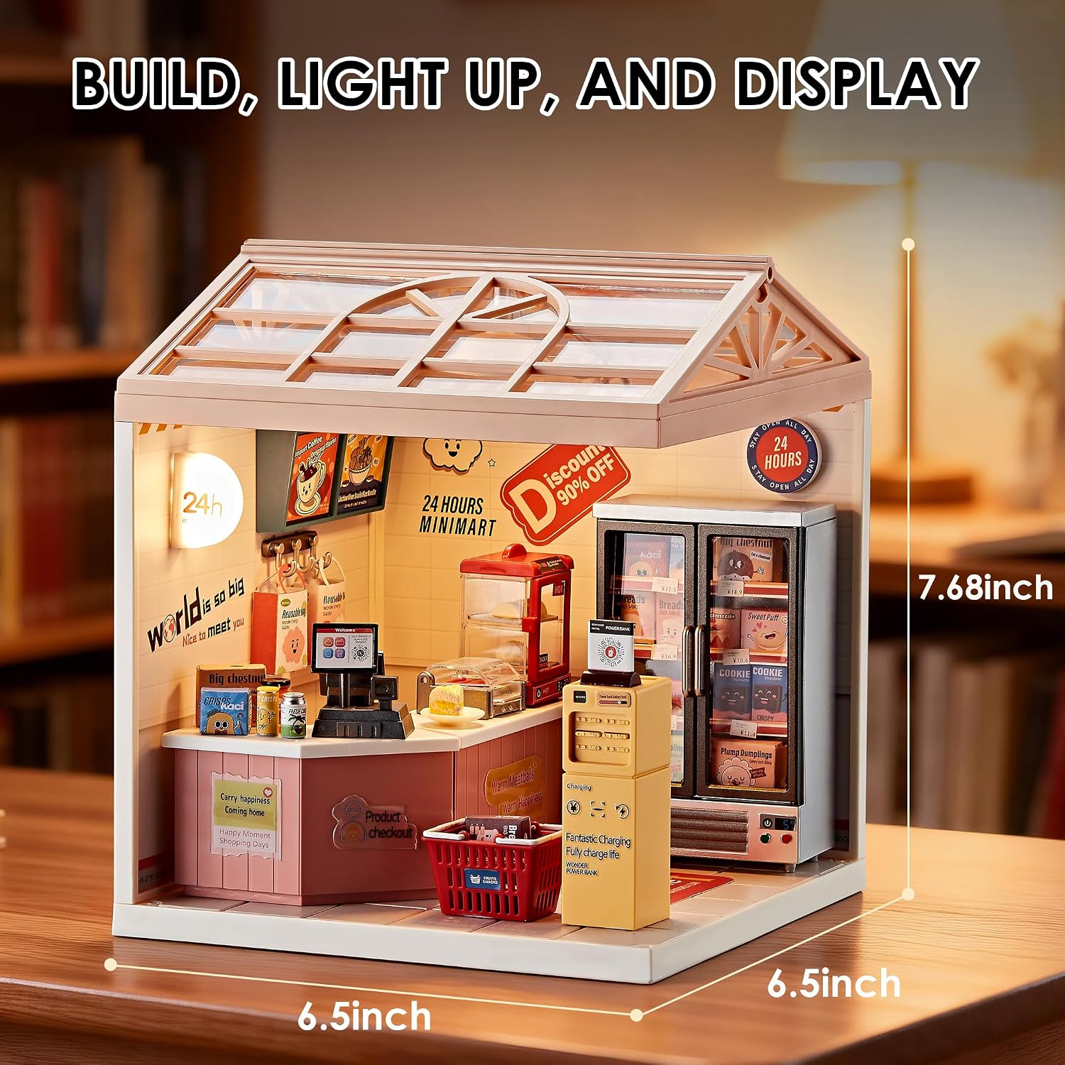 fairy-care-dreamy-bay-scene-shopping-miniaturhaus-92-teile image 4