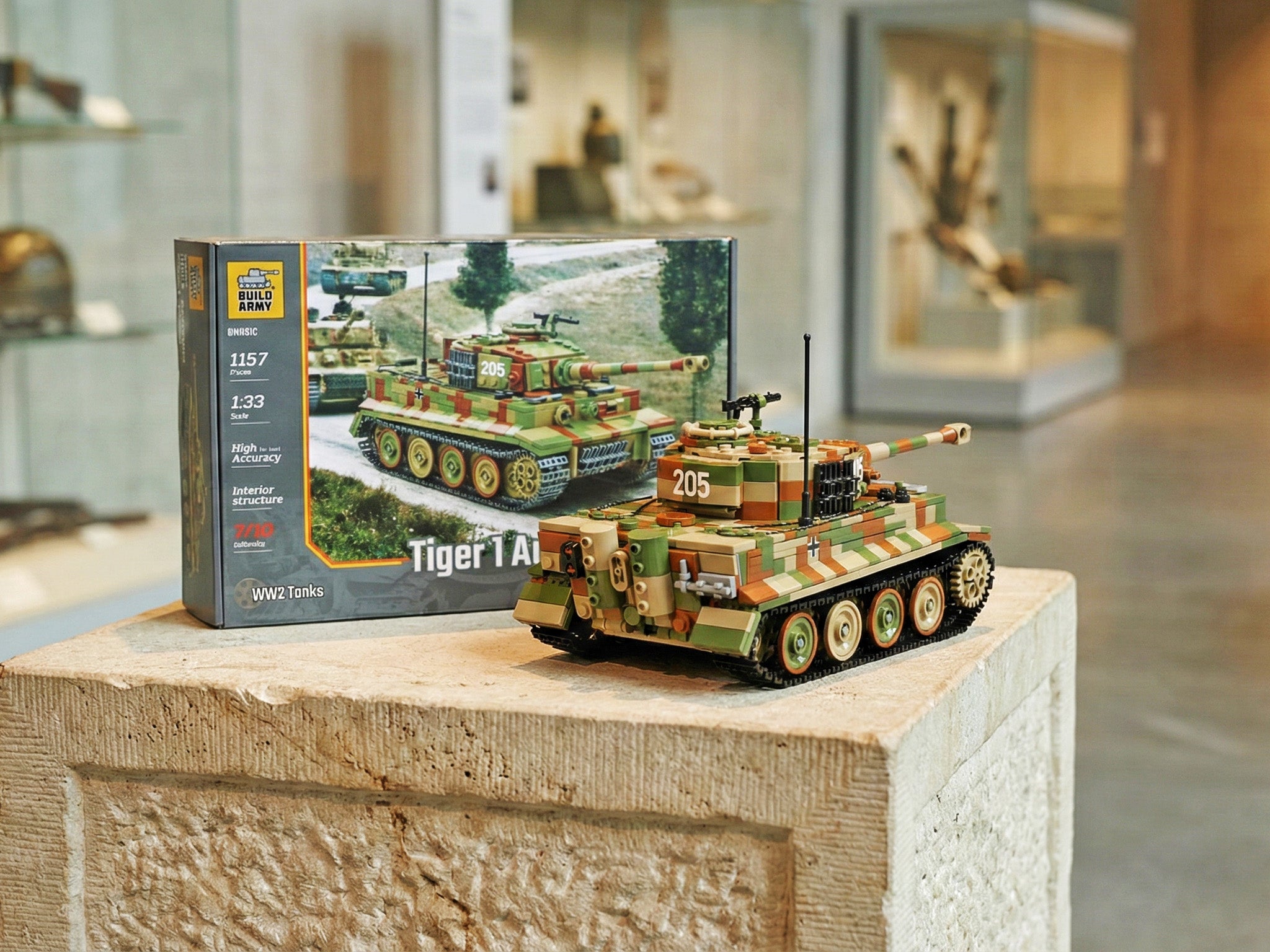 build-army-ba0181c-tiger-i-ausf-e-panzermodell-tarnung-1-33 image 3