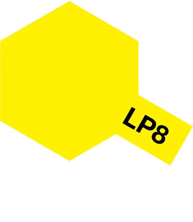 tamiya-lp-8-pure-yellow-lackfarbe-10ml-gl-nzend image 1