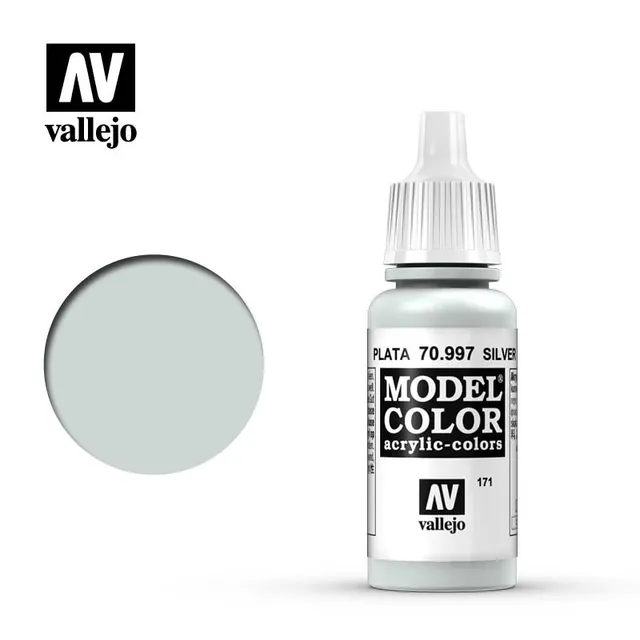 vallejo-model-color-70-997-silver-acrylfarbe-17ml-metallic image 1