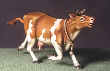 def-model-do35a01-scared-cow-tierfigur-1-35-resin image 1