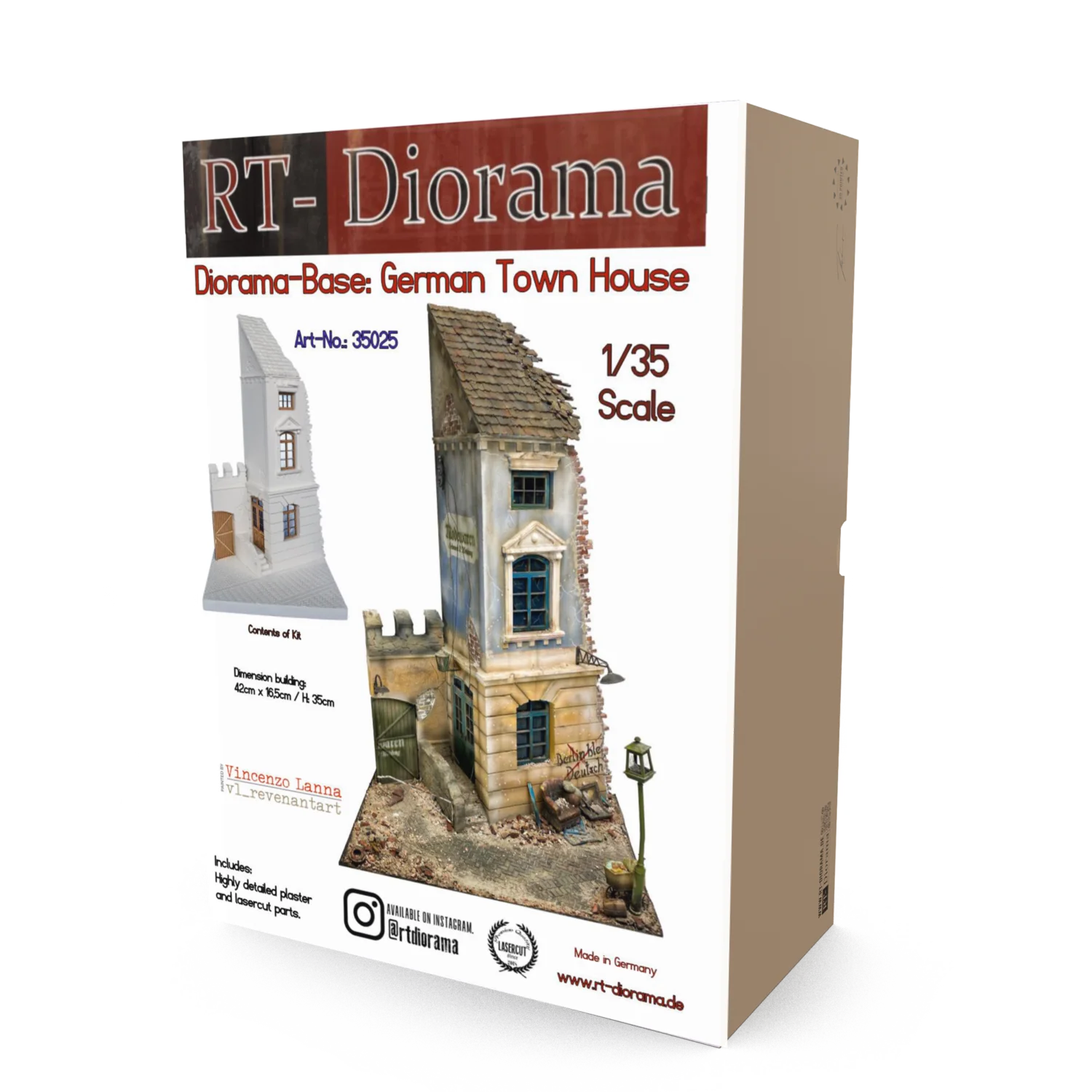 rt-diorama-35025-german-town-house-stadthaus-bausatz-1-35-keramik image 1