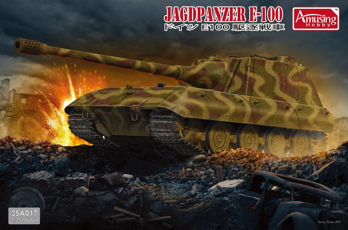 amusing-hobby-35a017-jagdpanzer-e-100-panzer-1-35 image 1