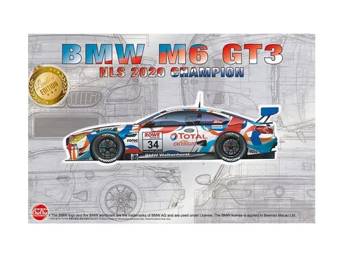 nunu-24042-bmw-m6-gt3-2020-nls-auto-1-24-limited image 1