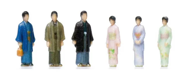 hobbytrain-figuren-set-japanische-kleidung-modellfiguren-6er image 1