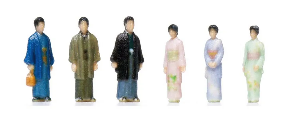 hobbytrain-figuren-set-japanische-kleidung-modellfiguren-6er image 1