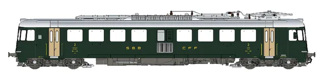 hobbytrain-rbe-4-4-1436-triebwagen-sbb-ep-ivb-ac-sound image 1