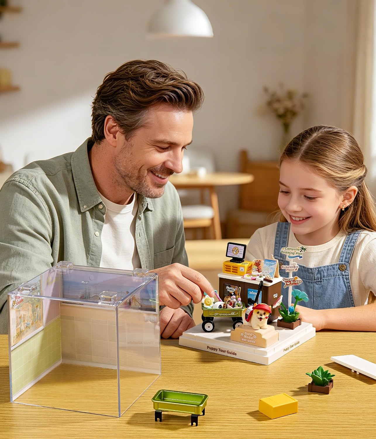 fairy-care-dreamy-bay-scene-puppy-miniaturhaus-fc-dbs8040-36-teilig image 3