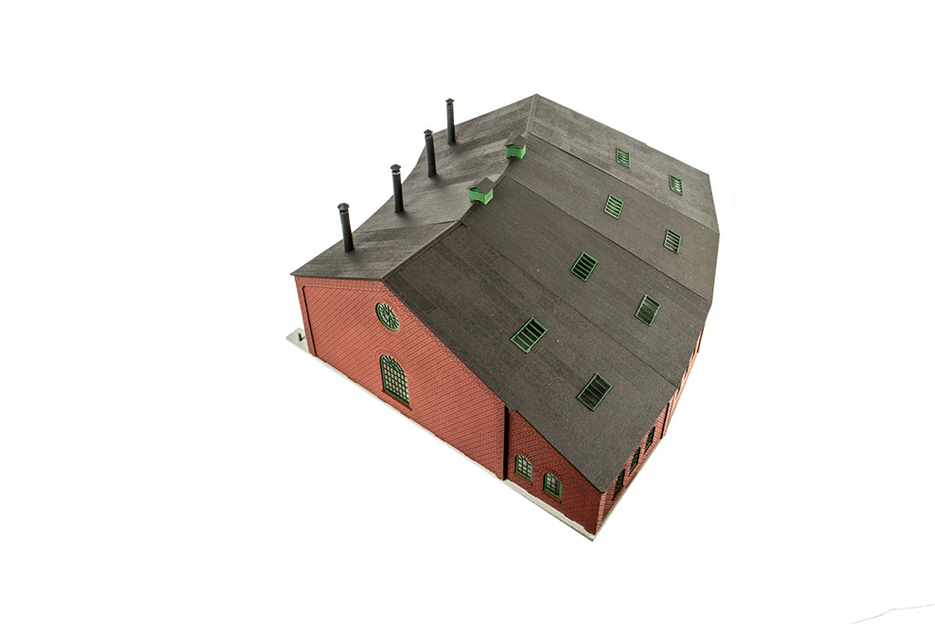 hobbytrade-ved-banen-ht-87240-rundremise-bausatz-h0-3-torig image 2