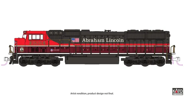 hobbytrain-emd-sd70m-up-diesellok-abraham-lincoln-1616-ep-vi image 1