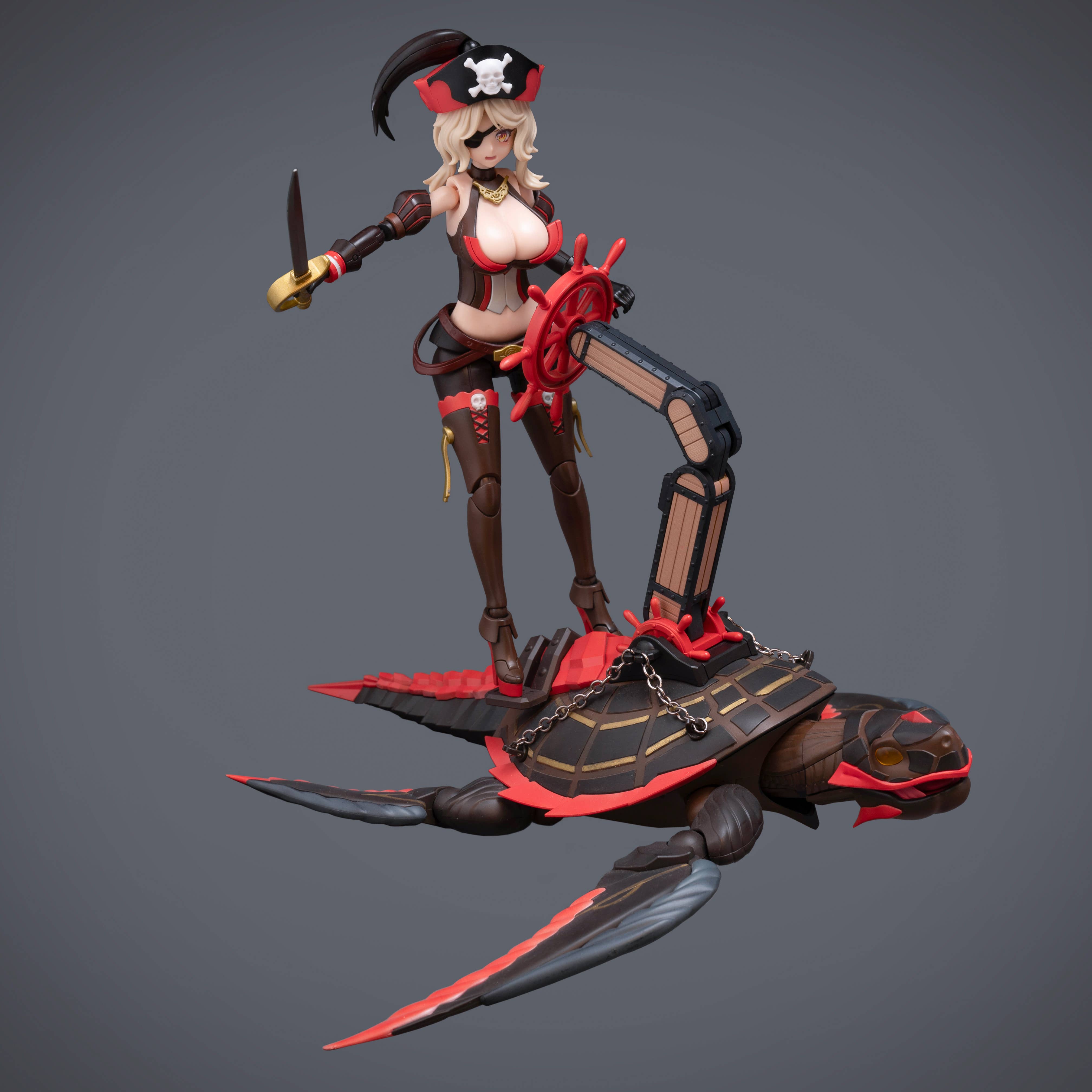 border-model-ba003-pirate-captain-queen-anne-figur-1-12 image 3