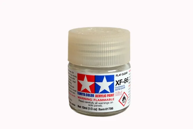 tamiya-81786-xf86-flat-clear-modellbaufarbe-10ml-matt-klarlack image 1