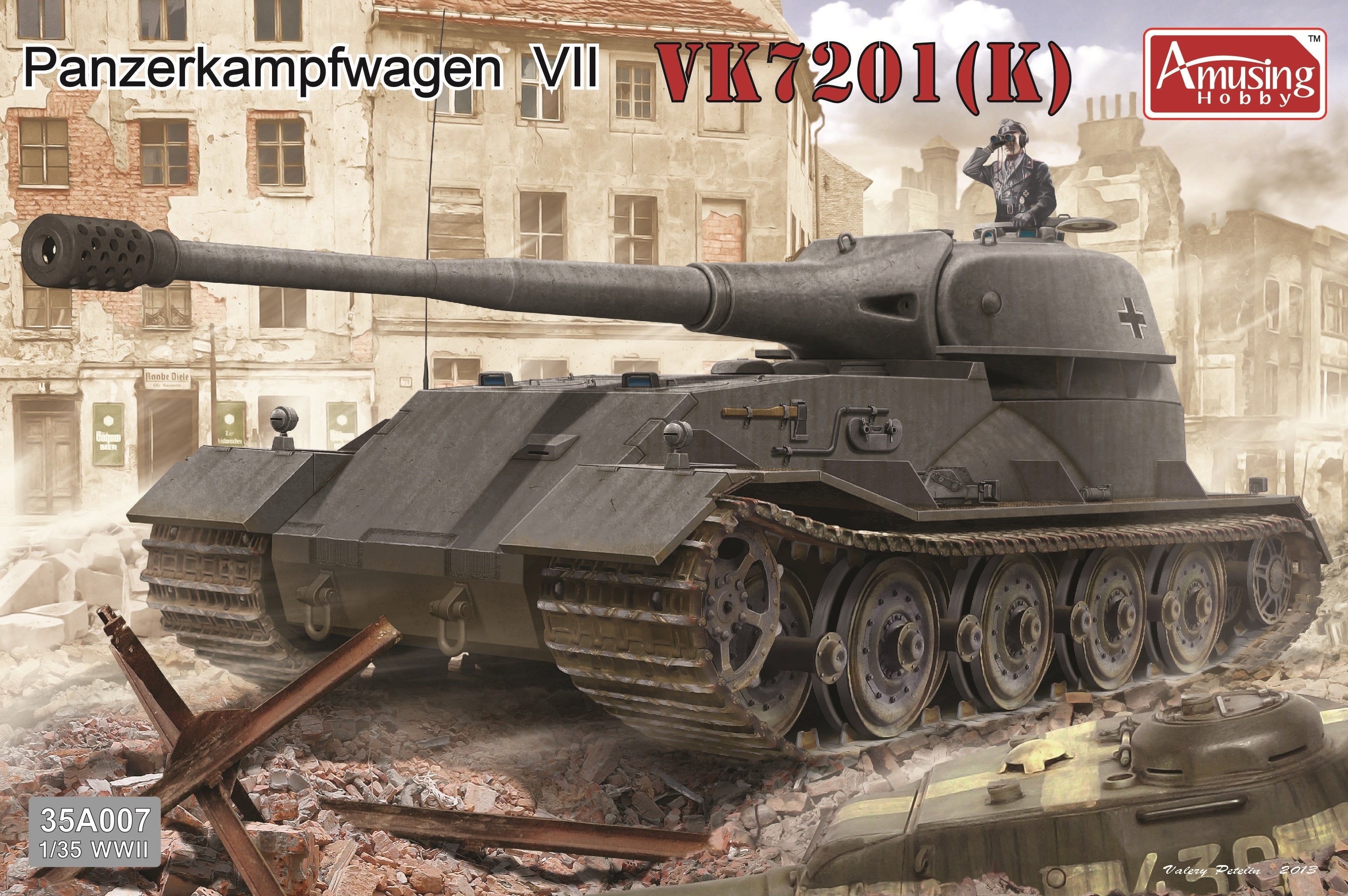 amusing-hobby-35a007-vk7201-panzer-bausatz-1-35 image 1