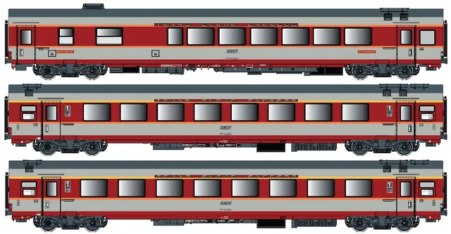 hobbytrain-gc-personenwagen-3er-set-sncf-ep-iv-jules-verne image 1