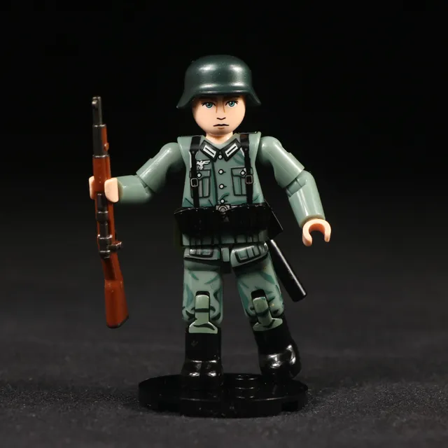 build-army-baf001-ww2-deutscher-infanterist-figur-1-33-kar98k image 1