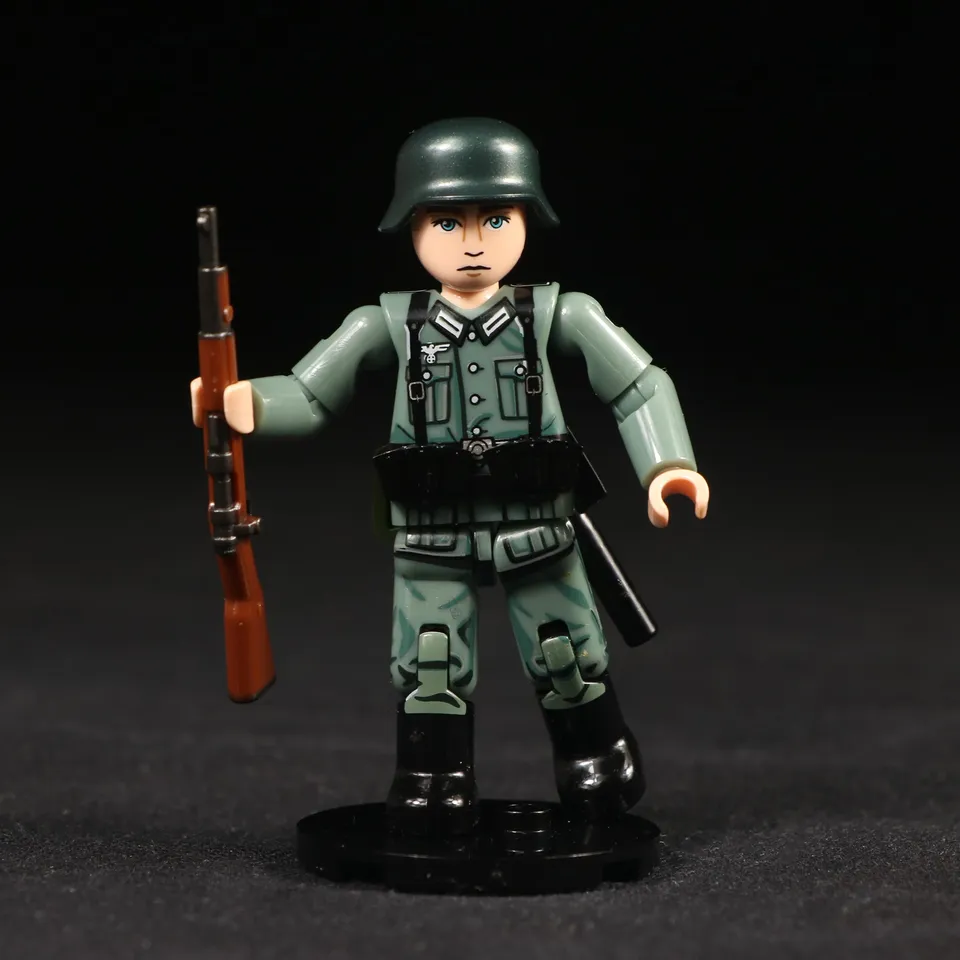 build-army-baf001-ww2-deutscher-infanterist-figur-1-33-kar98k image 1