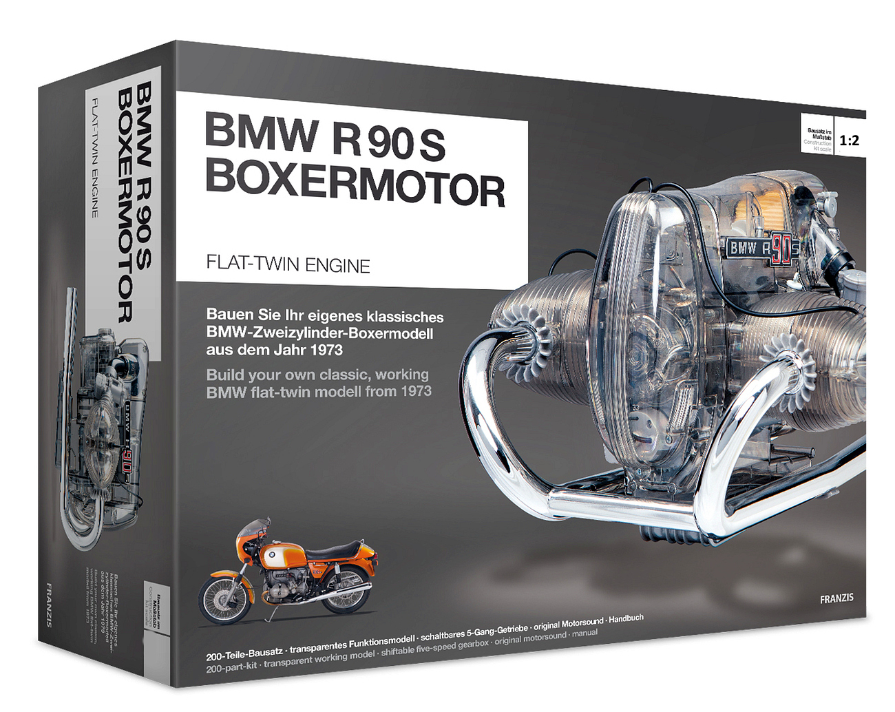 hobbytrain-modellautos-bmw-r-90-s-boxermotor-1973-bausatz-1-2 image 1