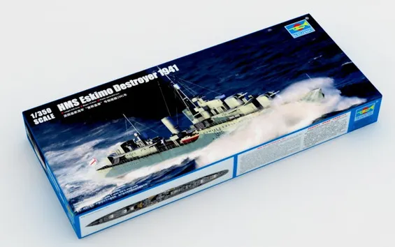 trumpeter-05331-hms-eskimo-destroyer-1941-bausatz-1-350 image 1