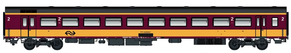 hobbytrain-icr-b10-ns-personenwagen-2-klasse-benelux-ep-vi image 1