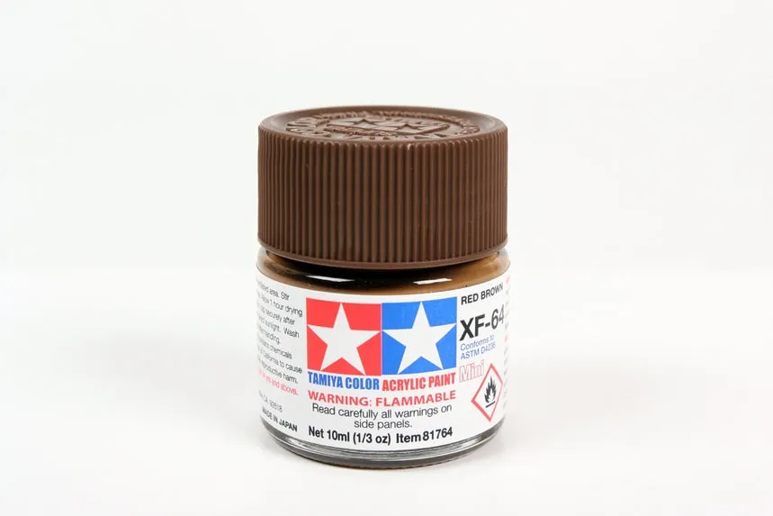 tamiya-81764-xf64-red-brown-acrylfarbe-10ml-matt image 1
