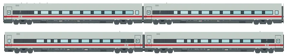 hobbytrain-metropolitan-personenwagen-4er-set-2-dbag-ac image 1