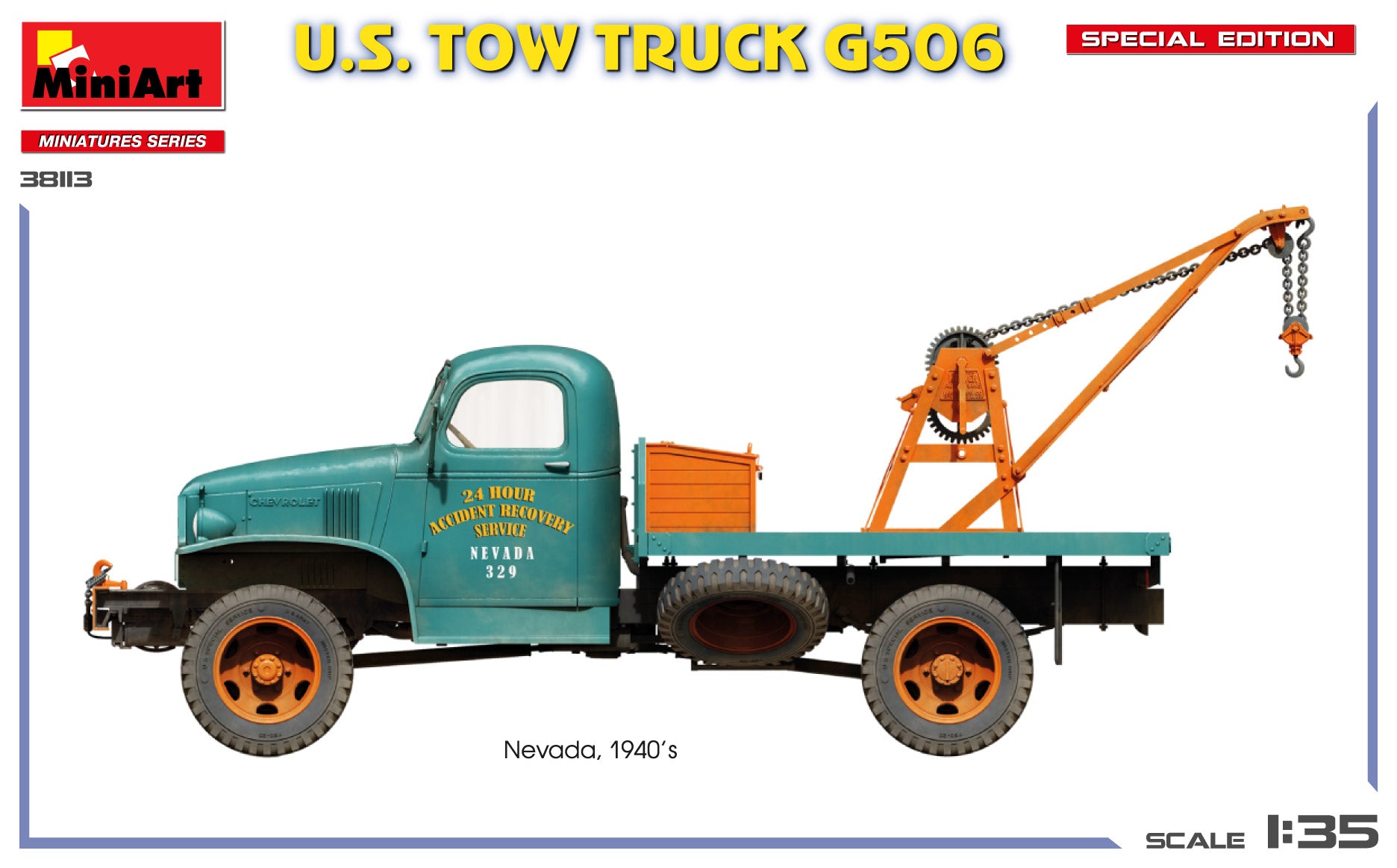 miniart-38113-u-s-tow-truck-g506-modellbausatz-1-35 image 4