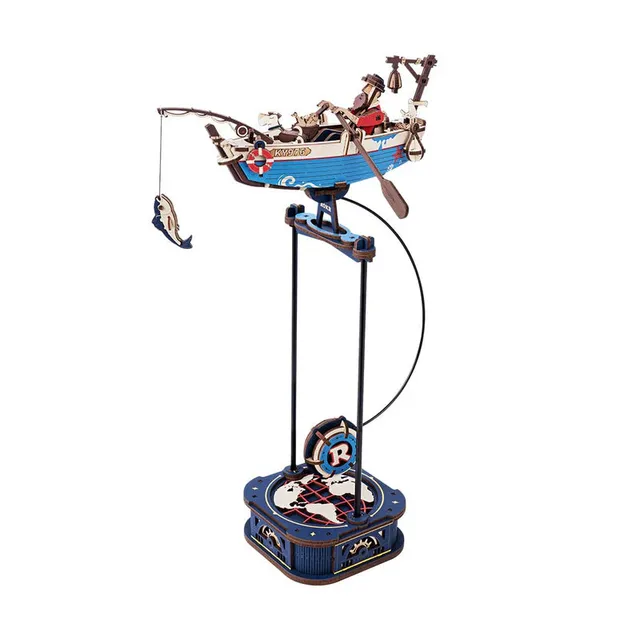 rokr-ocean-fisher-mcd02-3d-holzpuzzle-pendel image 1