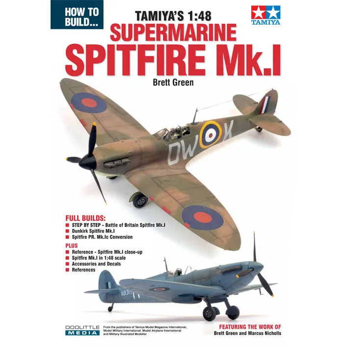 doolittle-media-spitfire-mk-1-tamiya-1-48-bauanleitung-buch image 1