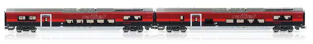 hobbytrain-railjet-dani-2er-set-bb-personenwagen-ac-spur-n image 1