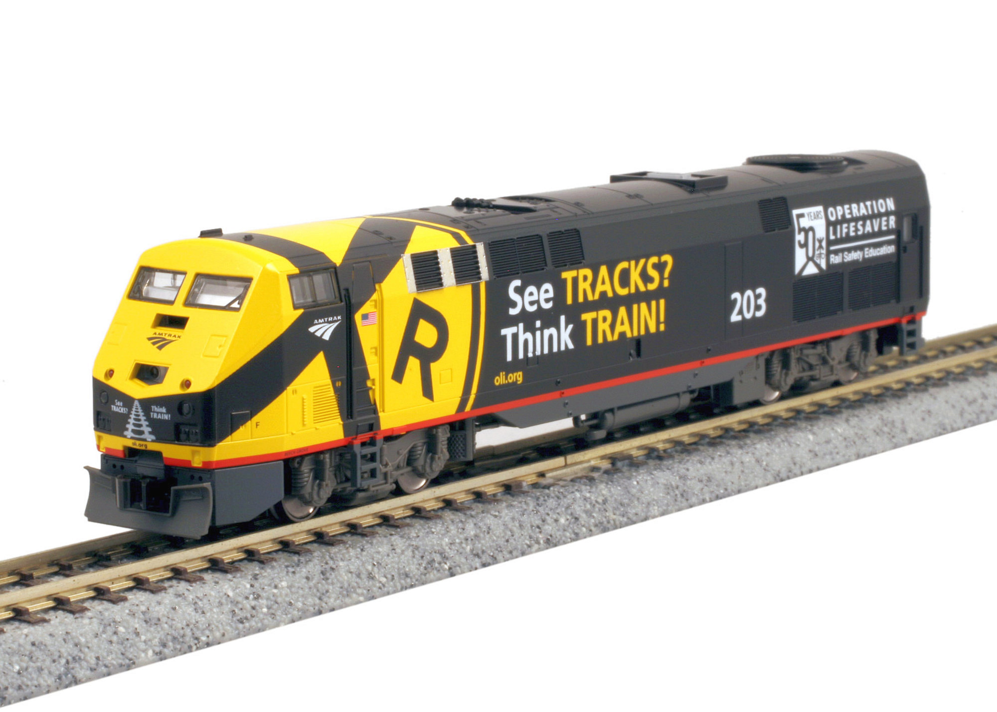 hobbytrain-ge-p42-amtrak-diesellok-ep-vi-203-lifesaver-spur-n image 1